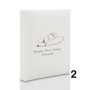 Album na chrzest, wsuwany, 50 zdjęć 15X21, personalizowany, 12 wzorów